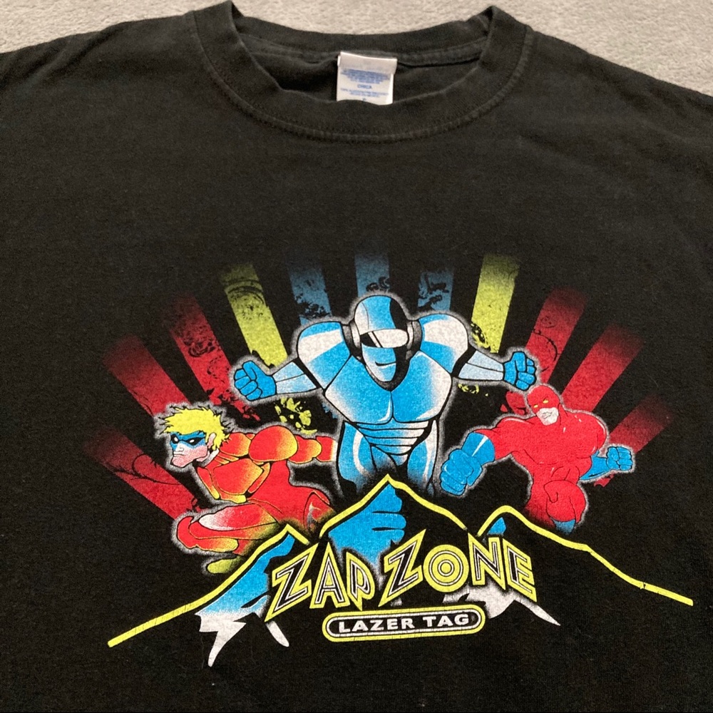 Vintage Zap Zone Tee View 2